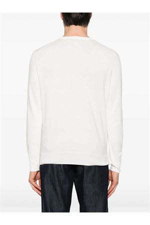 White cotton sweater RALPH LAUREN | 710890558506WHITE